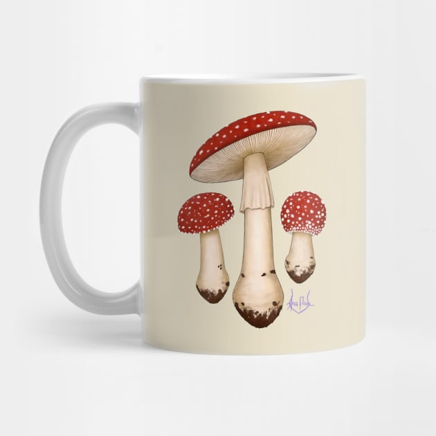 Amanita Muscaria by BastetLand